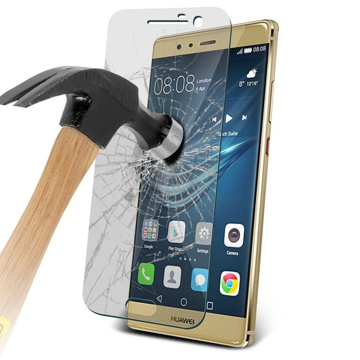 Стъклен протектор zaGSMnet Huawei P8 Lite‚Прозрачен