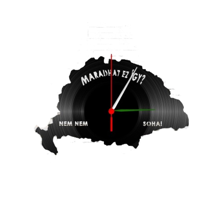 Nagymagyarország - Nem nem soha - bakelit falióra