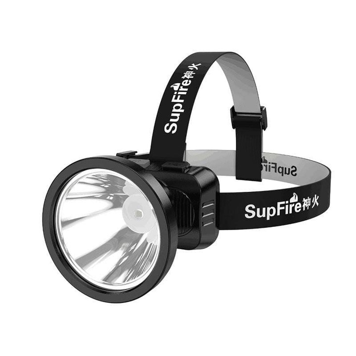 Челна лампа Superfire HL51, 160lm, USB