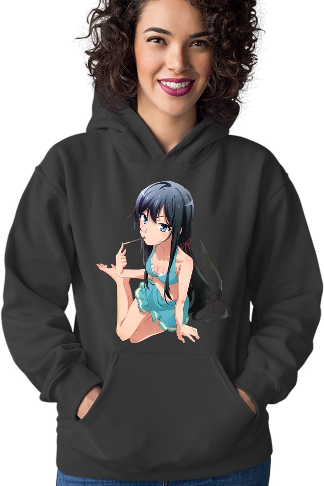yasomi♡ Hanorac dama OreGairu Yukino Swim Suit Summer Pocky, negru, marime