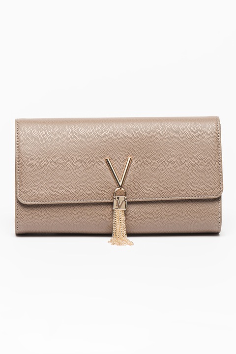 Valentino Bags, Divina borítéktáska láncpánttal, Tópbarna