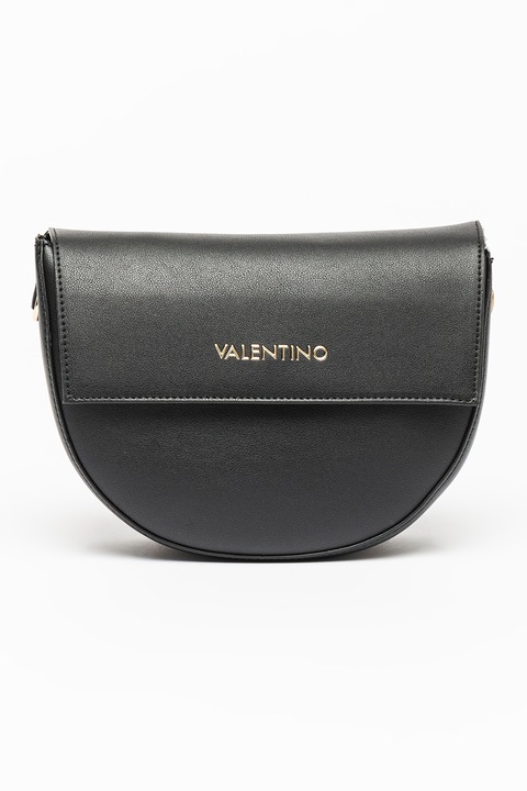 Valentino Bags, Чанта през рамо Bigs от еко кожа с отделяща се презрамка, Черен