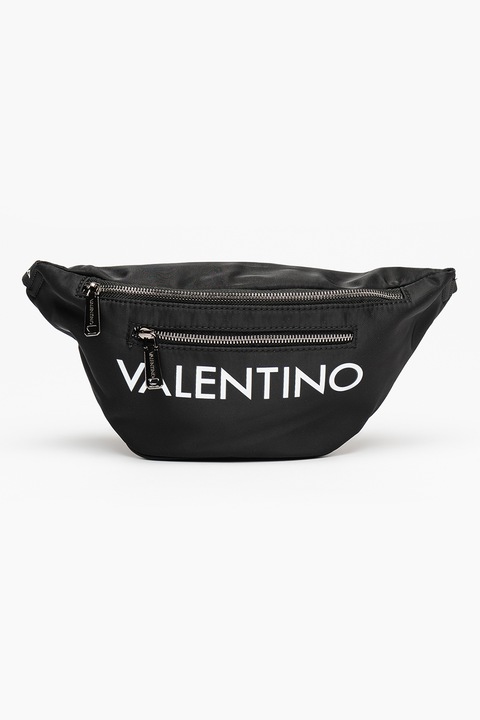 Valentino Bags, Kylo logómintás textil övtáska, Fekete