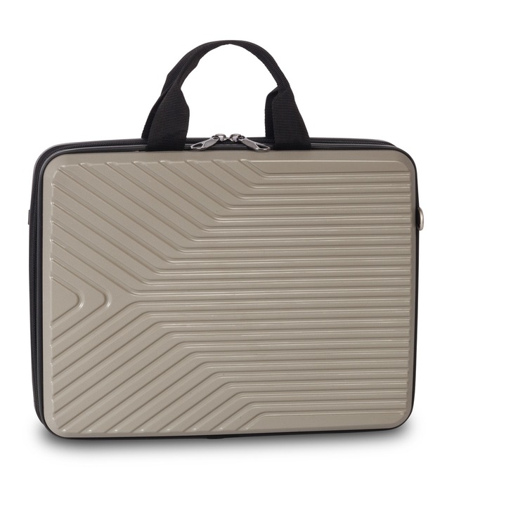 Geanta Laptop, Worldpack, Polipropilena, F10442, 15", Bej