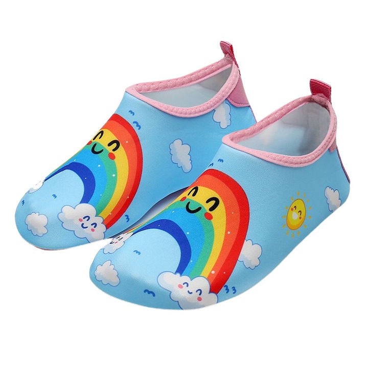 Papuci pentru Copii, utilizare la Plaja, in Apa sau la sala de Sport, Multicolor