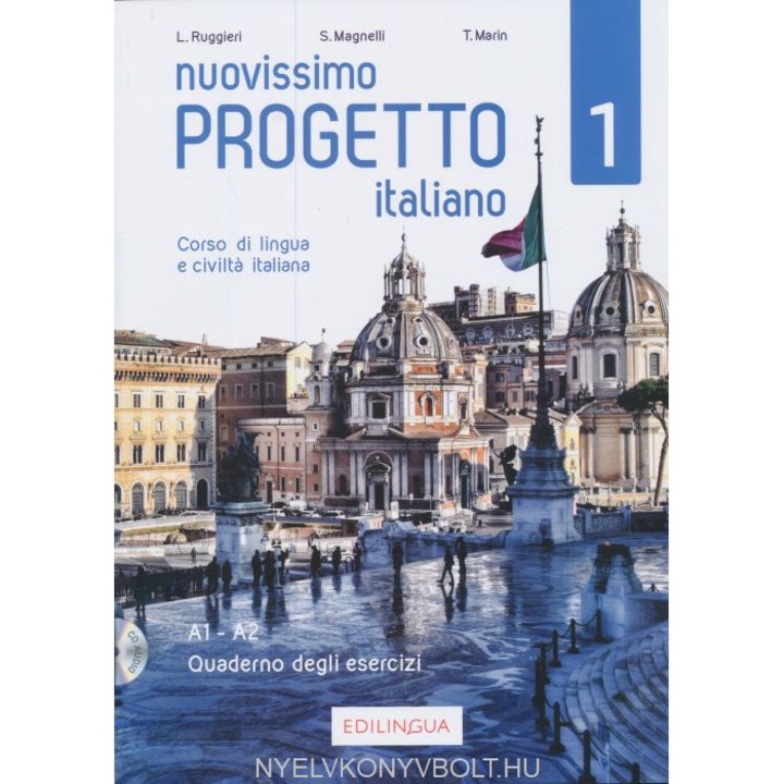 Nuovissimo Progetto Italiano 1 – Quaderno degli esercizi (+ CD audio)