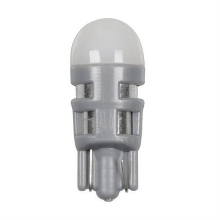 Set 2 becuri auto Lampa, LED, T10, W2.1x9.5d, 12V, Alb