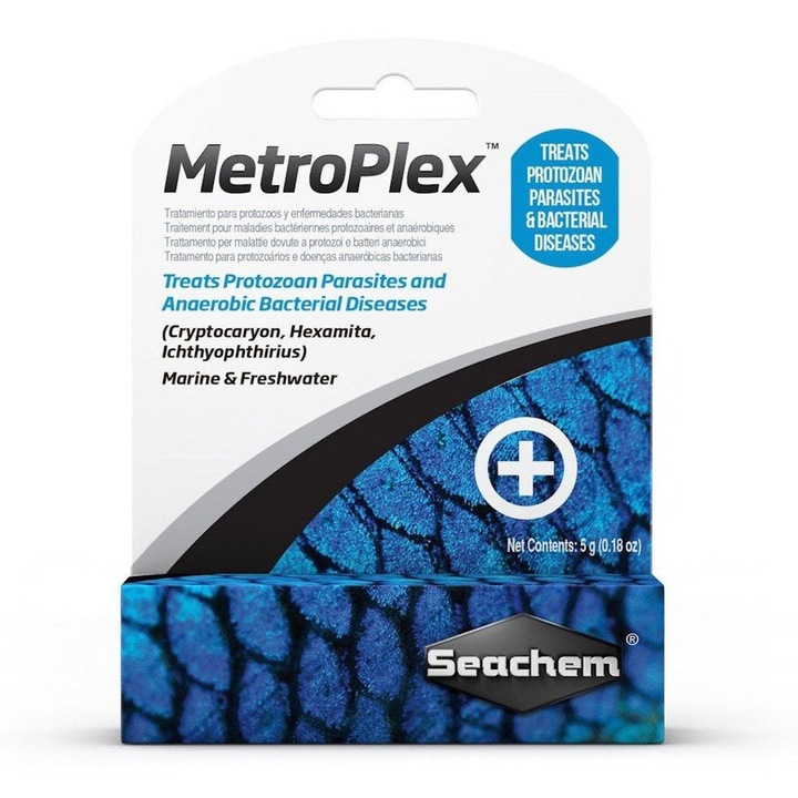 Medicament antiparazitic, Seachem MetroPlex 5g
