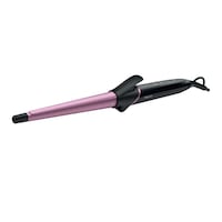 Ondulator Philips BHB871/00, LCD, Placi ceramice infuzie cheratina, 210°C, Incalzire in 45 sec, Bara 13-25mm, Tehnologie SplitStop, Oprire automata, Negru