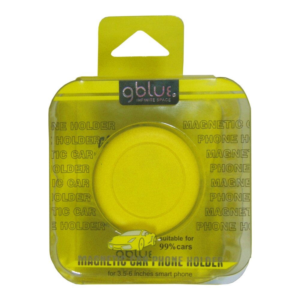 Suport auto magnetic pentru ventilatie Gblue EX1, galben