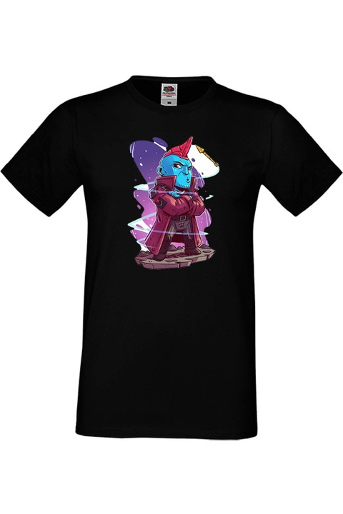 Férfi póló ajándék Marvel Отмъстителите Avengers Szuperhősök Super Heroes Yondu, Fekete