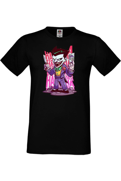 Férfi póló, ajándék Marvel DC Justice League Az Igazság Ligája Szuperhősök Super Heroes Joker, Fekete