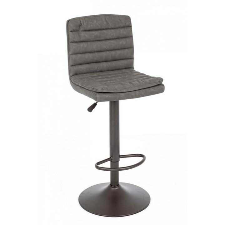 Комплект 2 сиви бар стола Connor 41x50x115.5 см