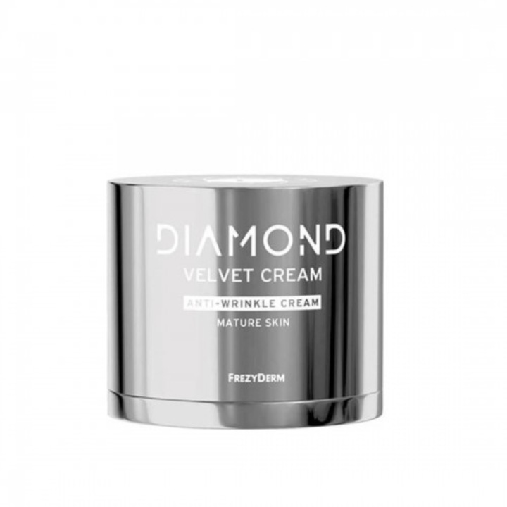 Крем против бръчки Frezyderm, Diamond Velvet, С естествени диамантени кристали, 50ml