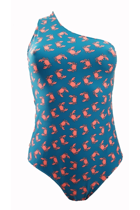 Дамски цял бански, с щампа, IOANA 03, BLD by Exclusive