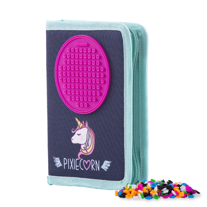 Pixie tolltartó unikornissal, 69+4 pixellel