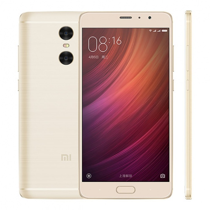 Telefon mobil Xiaomi Redmi Pro 64GB 5,5 inches 2.5GHz Deca-core 3GB Gold