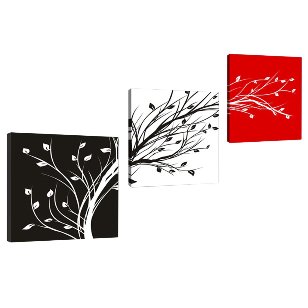 Tablou canvas abstract - Evolution, 3 piese 3x50x50cm, VSR4211