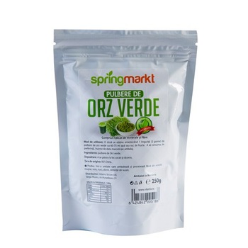 Pulbere de Orz verde, 250 gr, Springmarkt Pulbere de Orz verde, 250 gr, Springmarkt