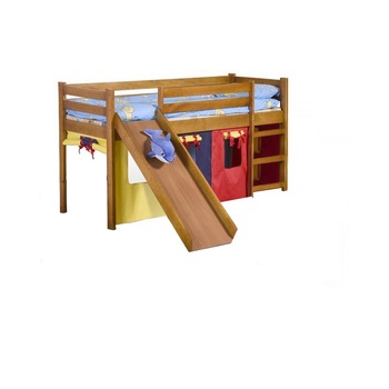 Pat pentru copii HM Neo Plus 190x80 cm, Fag Pat pentru copii HM Neo Plus 190x80 cm, Fag