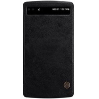 Husa Book S-View Nillkin Qin pentru LG V10, Negru