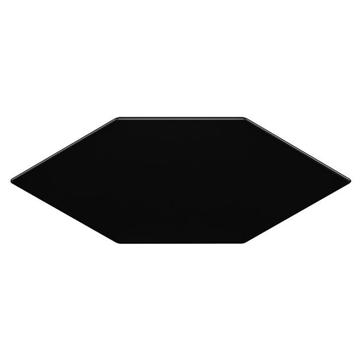 Panouri de perete 3D model Mabel, Negru mat, 1 mp