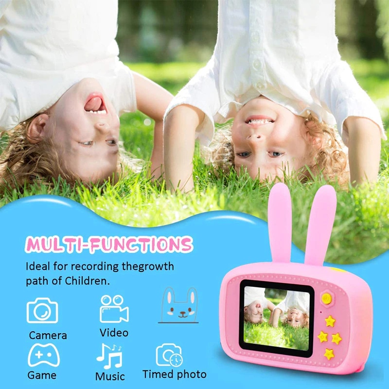 Дигитален детски фотоапарат STELS W310, Дигитална камера за снимки и ...