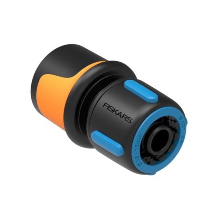 Conector rapid pentru furtun, Fiskars, 13-15mm, Multicolor