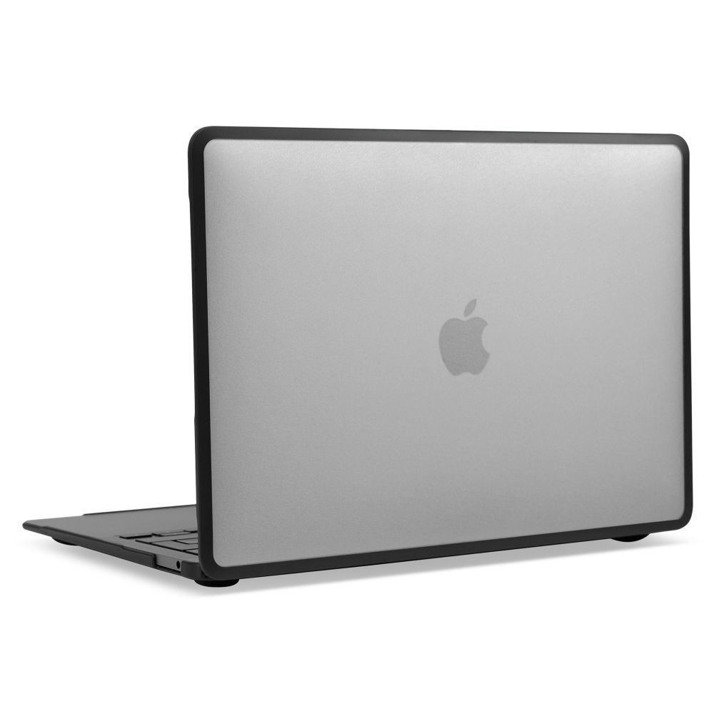 Carcasa De Protectie Soft Edges Pentru Macbook Air 13 Inch A1932 A2179 A2337 Negru 8750