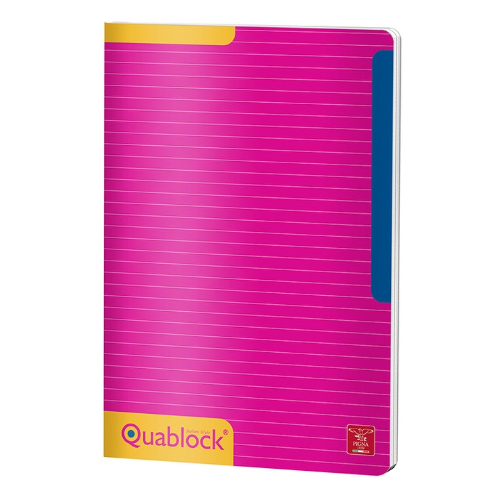 Caiet A4, M/D 60 file Coperta Quadblock Pigna - Dictando