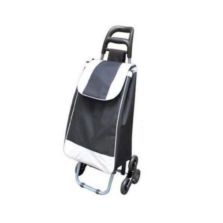 Geanta/carucior de cumparaturi pe roti, PE, PVC, EVA, 30 kg, 35x30x96 cm, Alfred