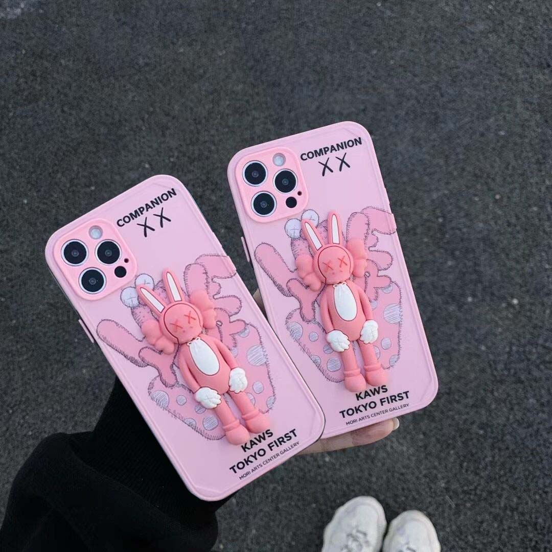 Cell Phones & Accessories, Pink Kaws Tokyo Mori Arts Center Phone Case  Pink For Iphone 12 Pro Max New