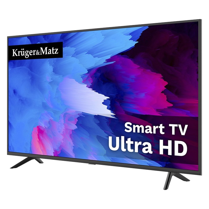 4K ULTRA HD Smart Kruger&Matz TV 55 hüvelykes, 140 cm