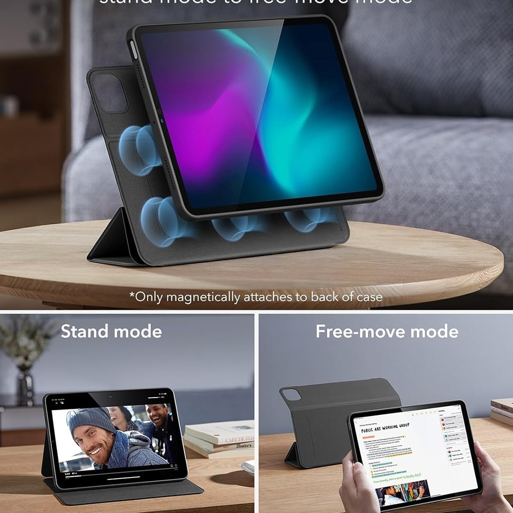Husa pentru iPad Air 4 (2020) / Air 5 (2022) / Air 11 (2024) - ESR Rebound Hybrid - Forest Green