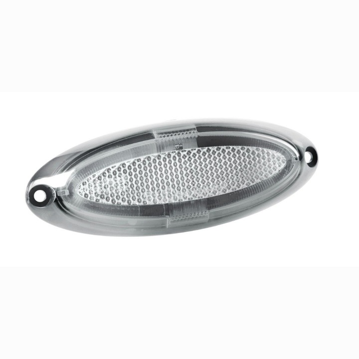 Lampa LED auto, Lampa, Cu 4 LED-uri, 12 / 24V, 124mm, Alb