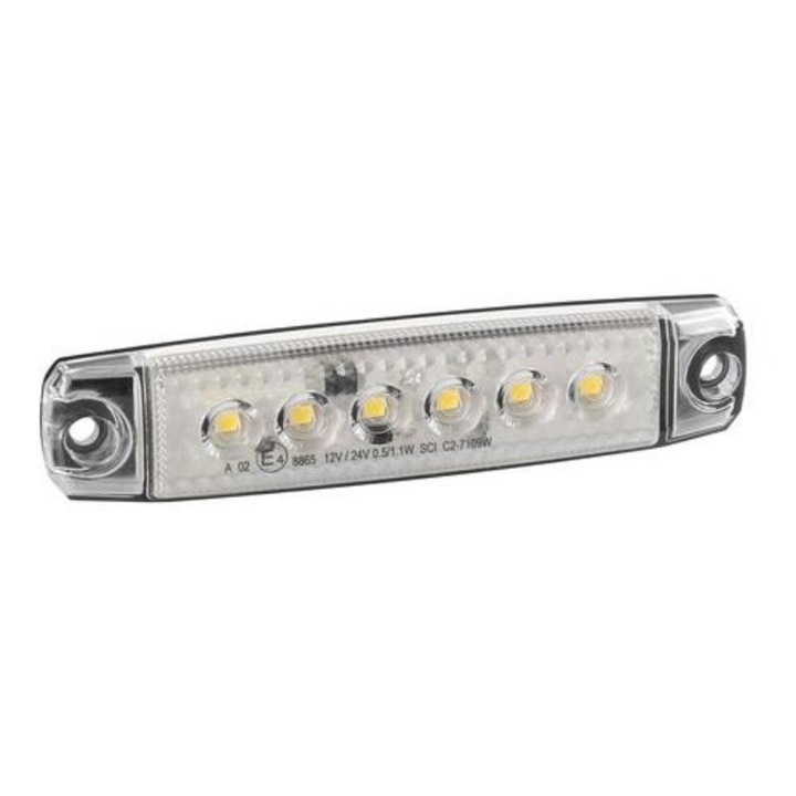 Lumina auto LED, Lampa, 12/24V, 9mm, Impermeabil, Lampa