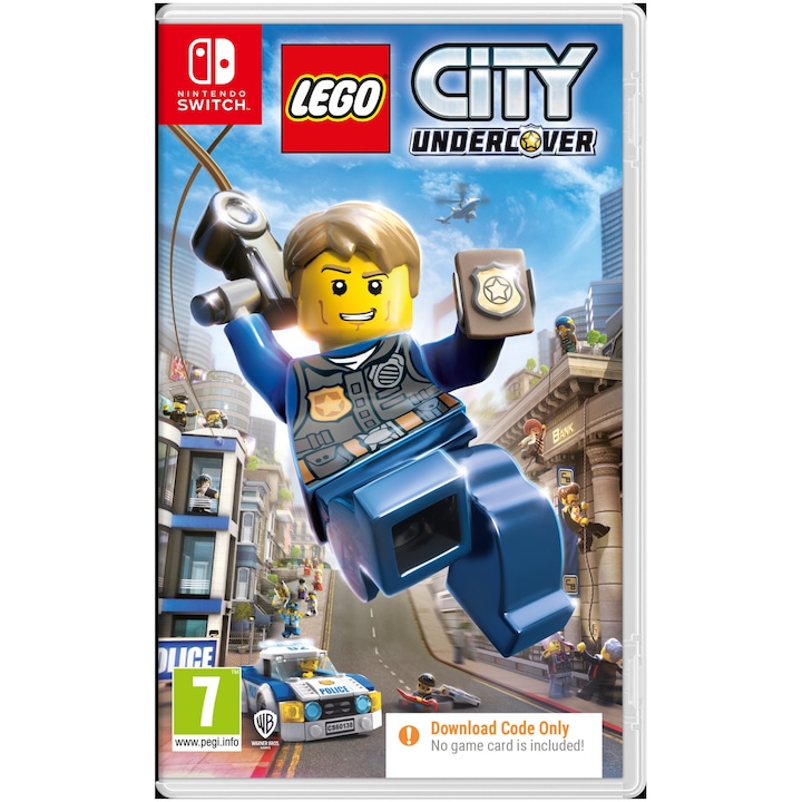 Игра Lego City Undercover за Nintendo Switch (CODE IN A BOX)