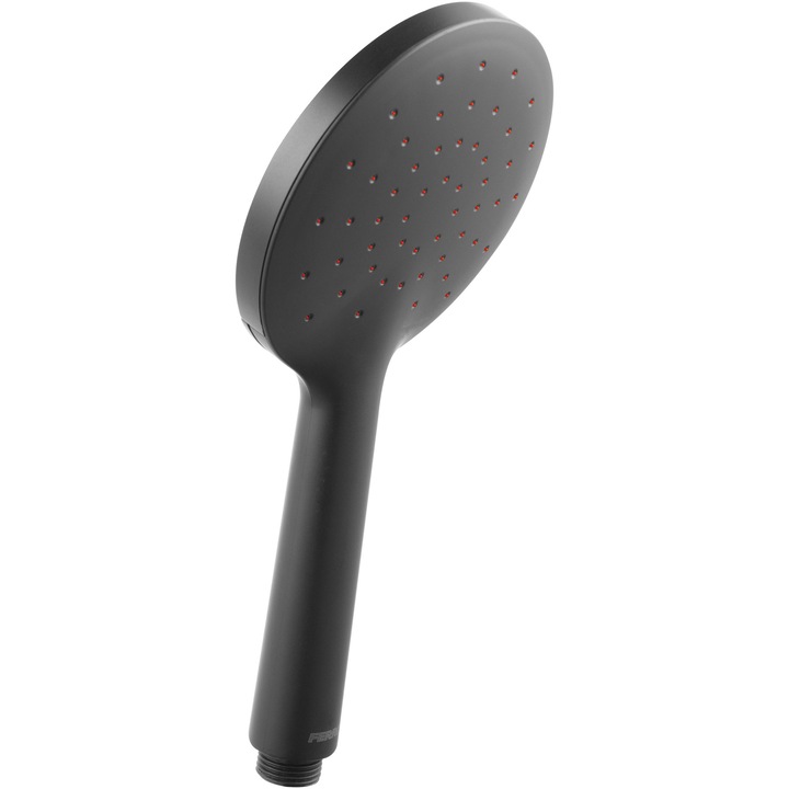 Para de dus Ferro Phila S175BL, cu autocuratare, 1 functie, Negru