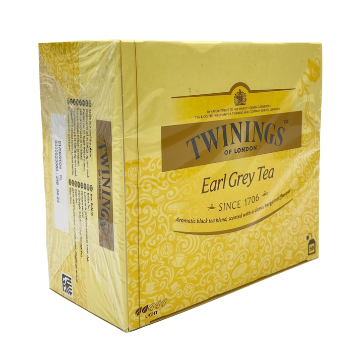 Чай, Twinings, Earl Grey, 50 пакетчета чай
