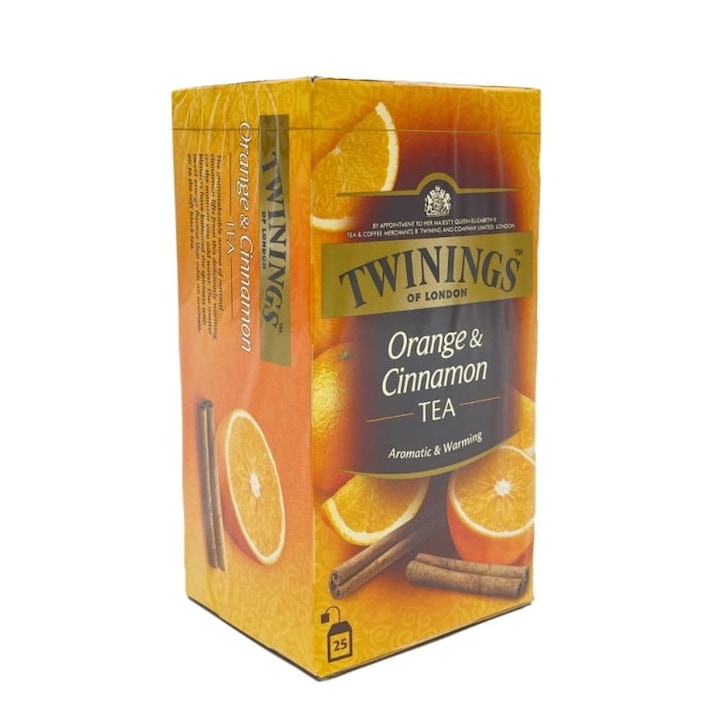 Чай Twinings, Pomarancza-Cynamon, 25 сашета