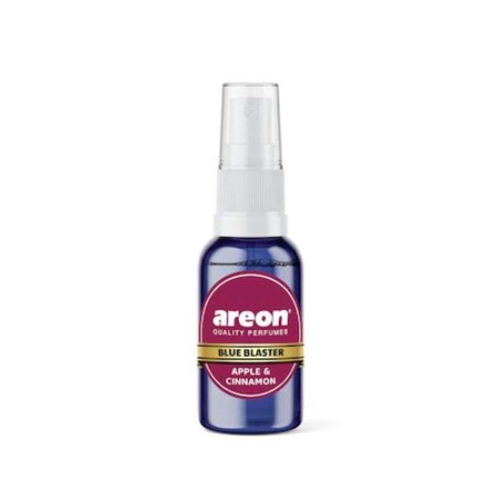 Odorizant Areon, Perfume Spray Blue Blaster, 30 ml, Apple & Cinnamon