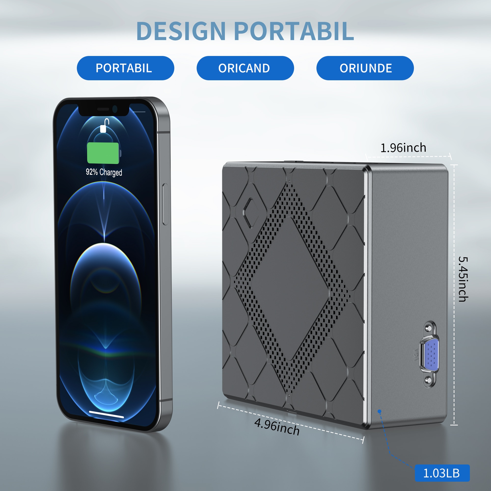 Mini pc Windows 11 Pro SNUNMU Procesor Intel Core i5-8279U 4