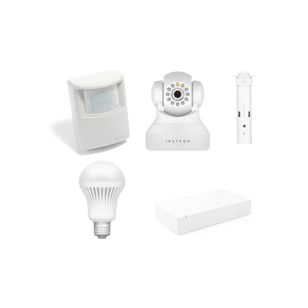 Pachet Supraveghere Apartament Advanced Insteon Wireless, Alb