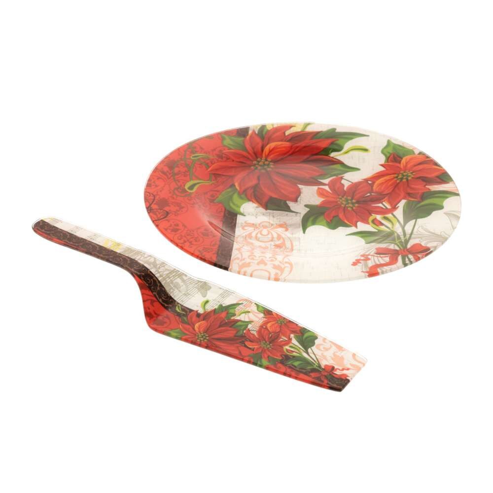 Platou pentru Prajituri cu Floare