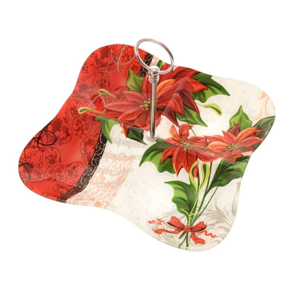 Servitor Desert cu Floare Rosie