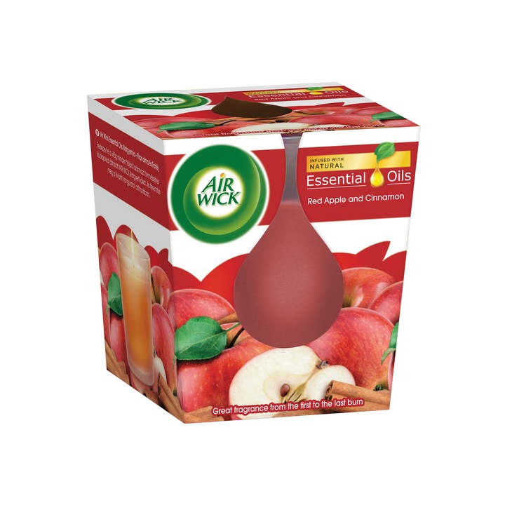 Air Wick Essential Oils Infusion, cukoralma és fahéj, 105 g