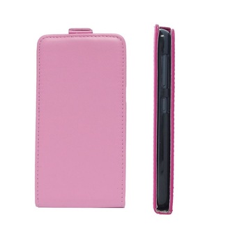 Husa Lenovo Moto G4, piele eco, flexi, roz Husa Lenovo Moto G4, piele eco, flexi, roz