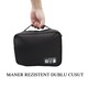 Geanta travel pentru incarcatoare, casti, cabluri, hdd si alte accesorii mobile compartimentabila