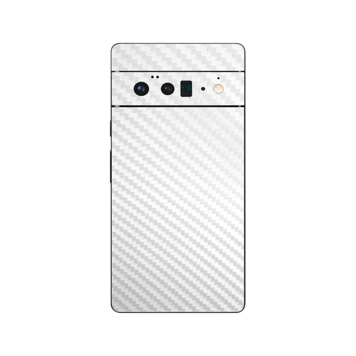 Folie iSkinz a Google Pixel 6 Pro telefonhoz – Carbon Transparent 360 Cut, teljes testet fedő tapadó bőr, hát- és oldalvédő tok