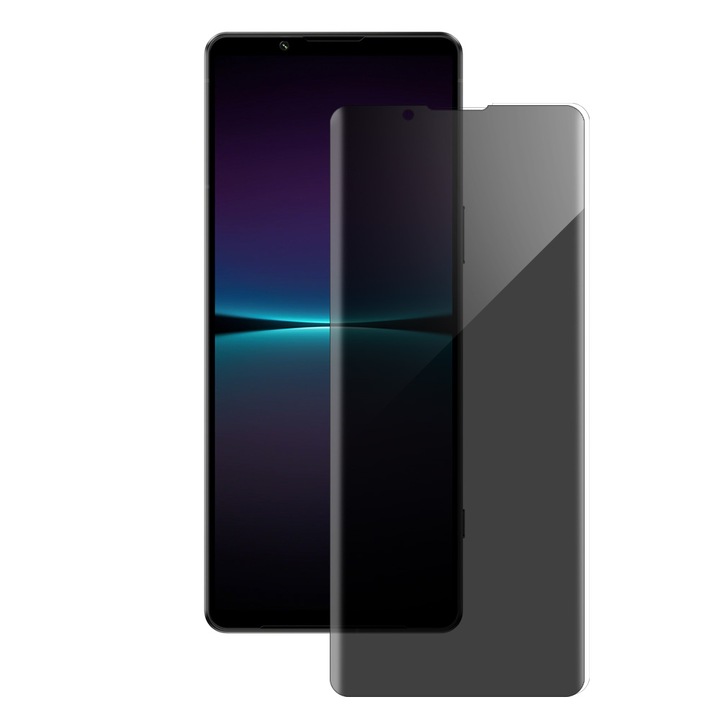SILKASE privacy фолио за Sony Xperia 1 IV, защита на екрана, силикон